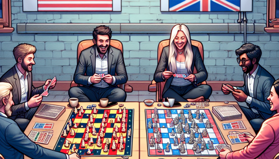 Ik reisde naar Amerika en realiseerde me hoeveel de Britse bedrijfscultuur oprichters terughoudt. Het is zoals we anders spelenspellen